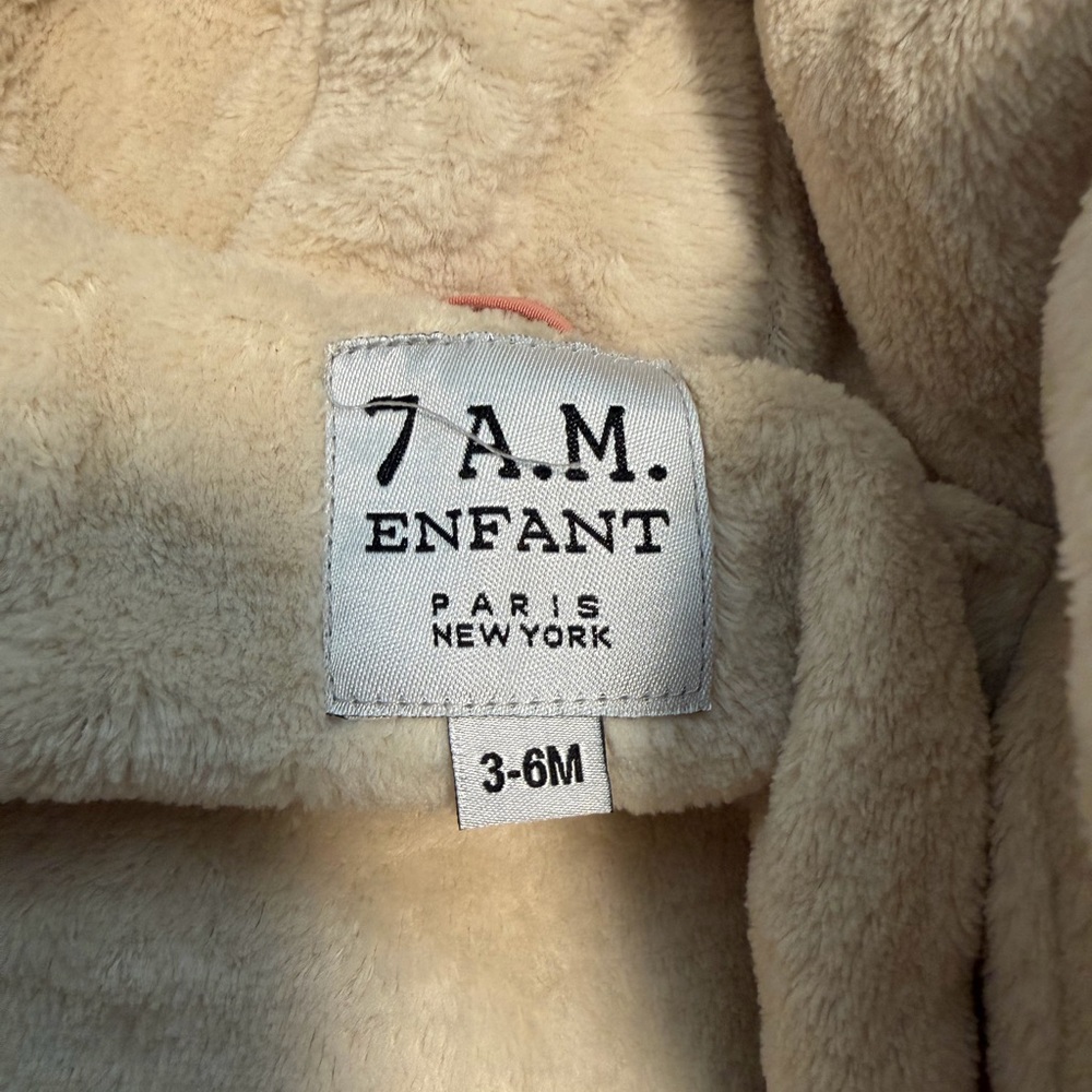 7am enfant Benji snowsuit dawn rose 3-6 months - Picture 2 of 6